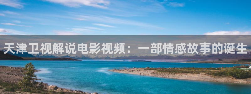 午夜的视频：天津卫视解说电影视频：一部情感故事的诞生