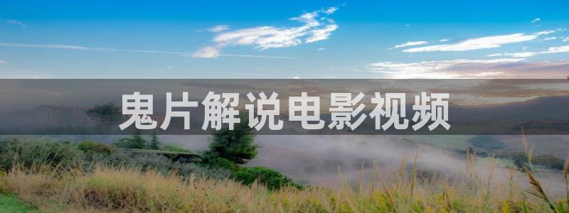 神马影院午夜.：鬼片解说电影视频